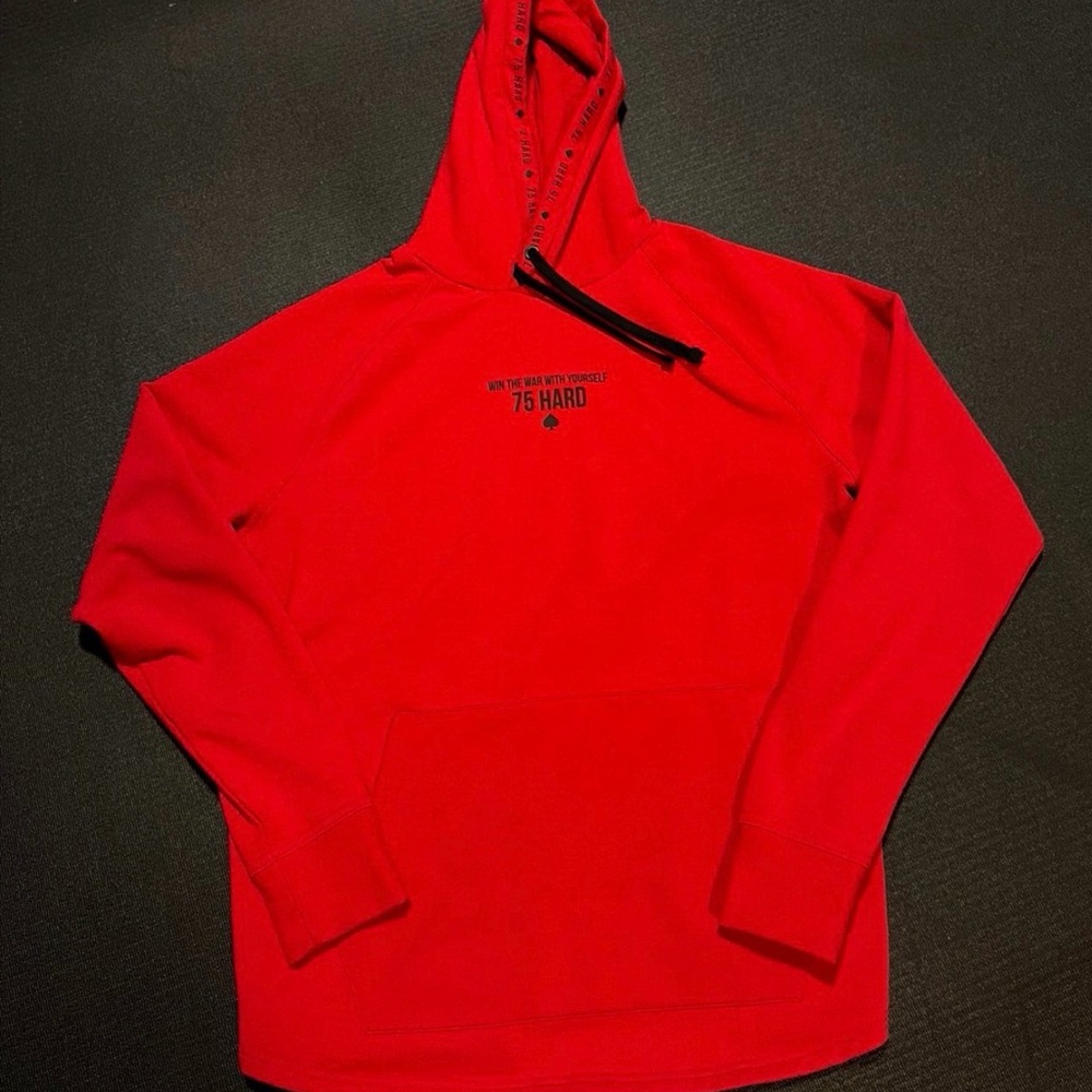 75 Hard Red Hoodie Size M